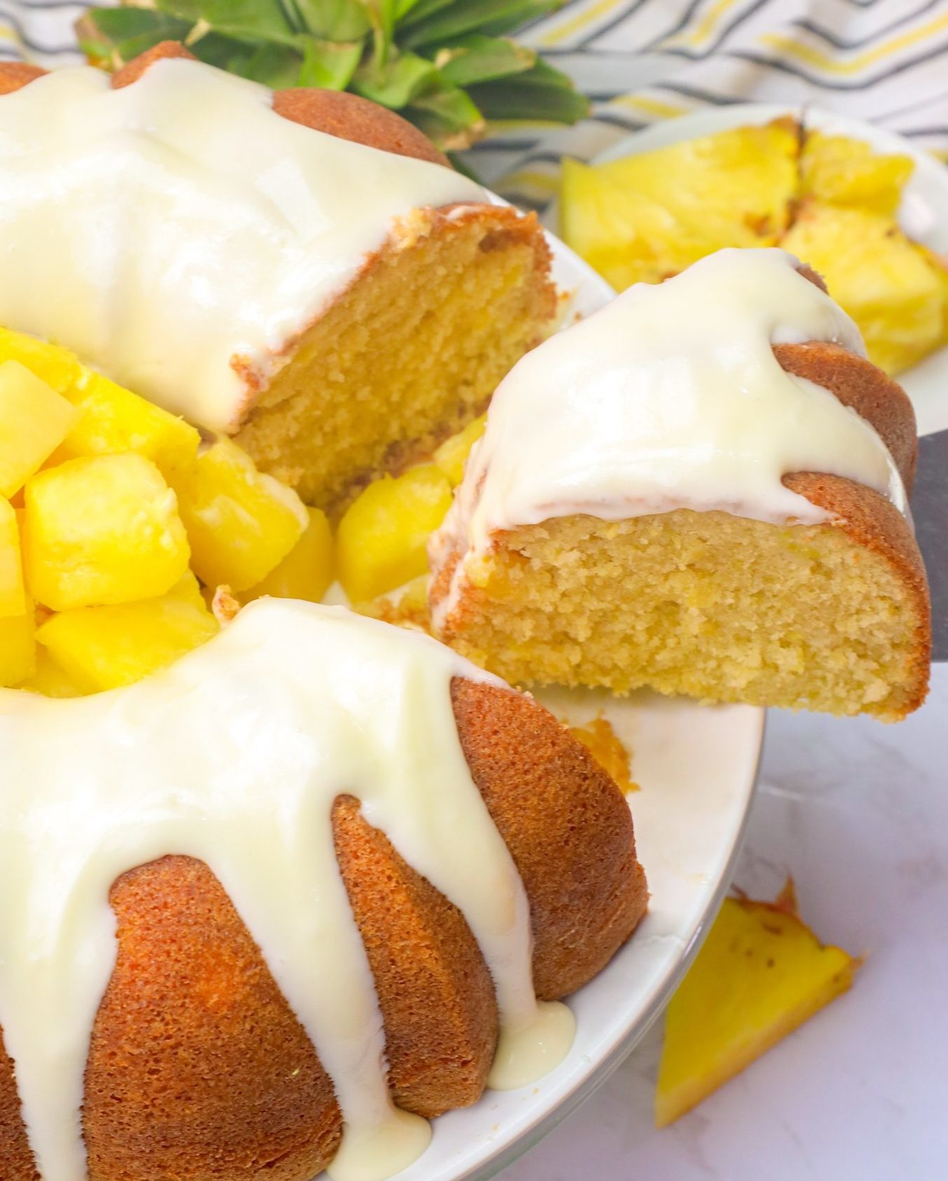 Pineapple Pound Cake - blackpeoplesrecipes.com
