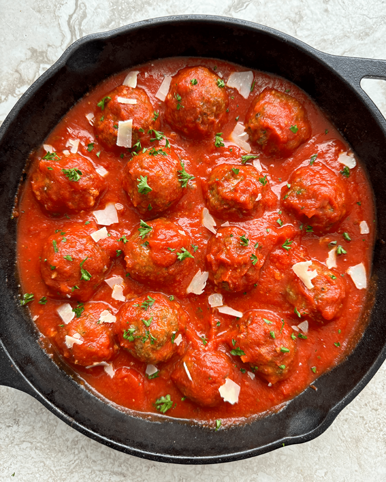Easy Baked Meatballs