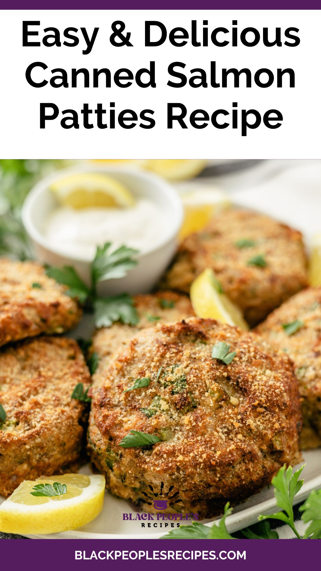 Salmon Patties with Canned Salmon - blackpeoplesrecipes.com